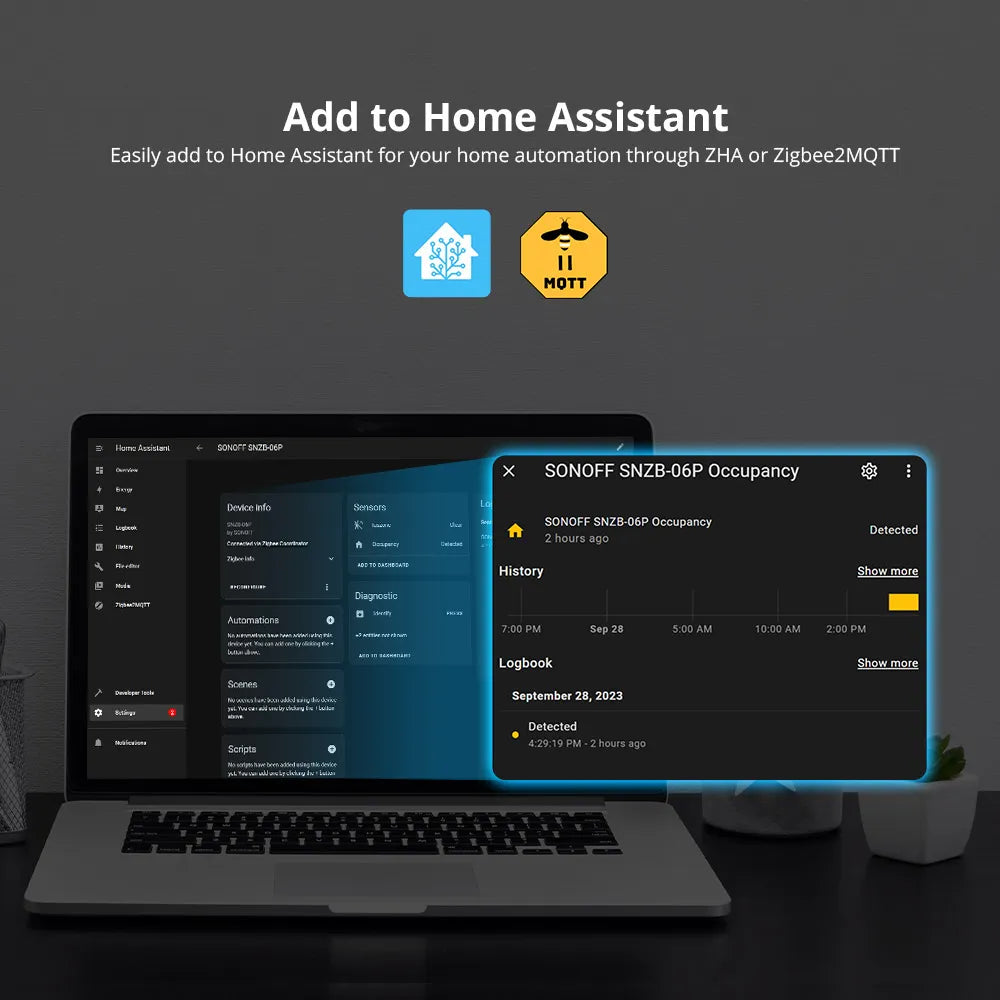 SONOFF SNZB-06P Zigbee 3.0 Aanwezigheidssensor