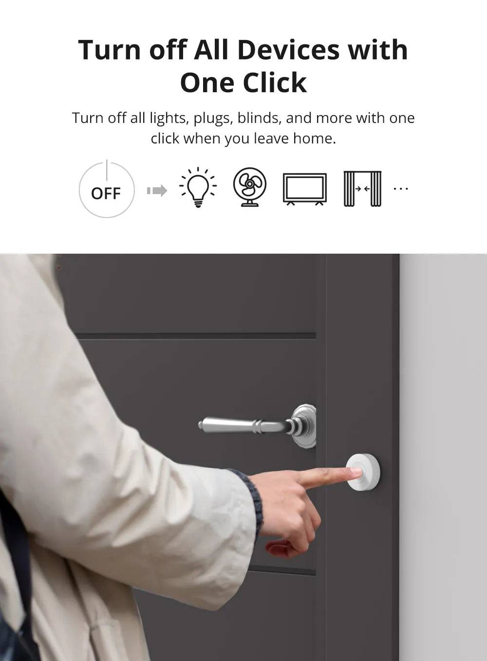 SONOFF SNZB-01P Zigbee 3.0 Draadloze Schakelaar