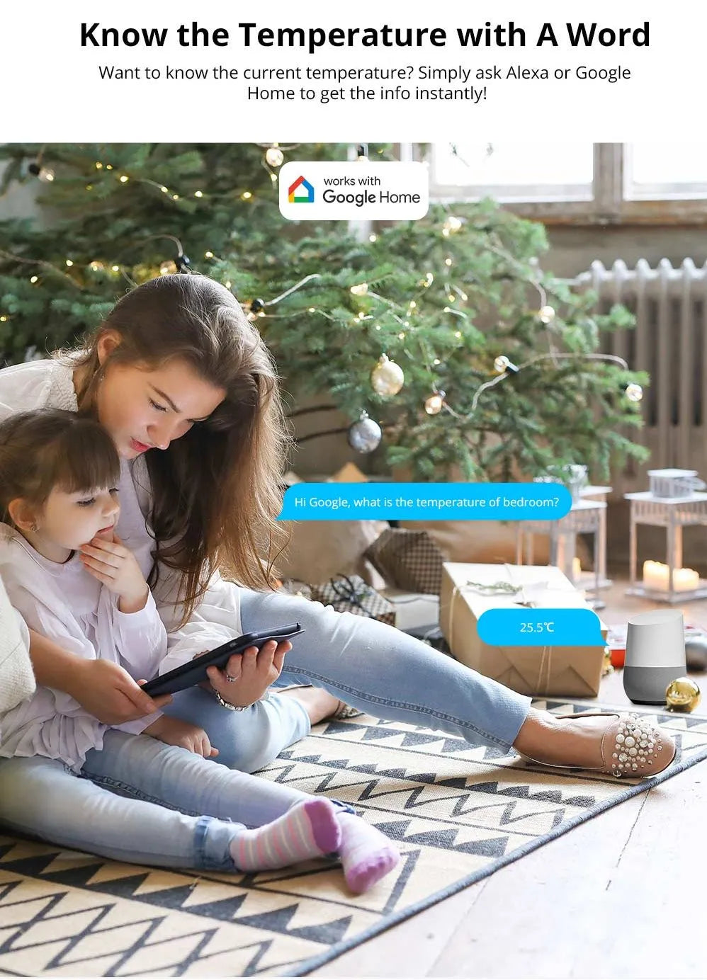 SONOFF SNZB-02P Zigbee 3.0 Temperature & Humidity Sensor