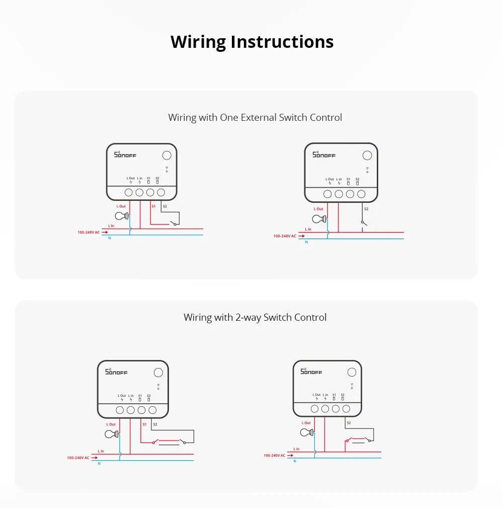 SONOFF ZBMINIL2 Zigbee 3.0 Smart Switch – No Neutral Wire Required
