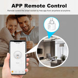 DIYANI Smarte WLAN-Steckdose mit Strommessung | 3690W 20A | Typ F