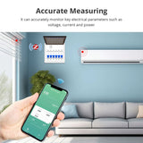 Zemismart SPM01-D2TZ | 1-fase 63A - Zigbee Smart Energiemeter