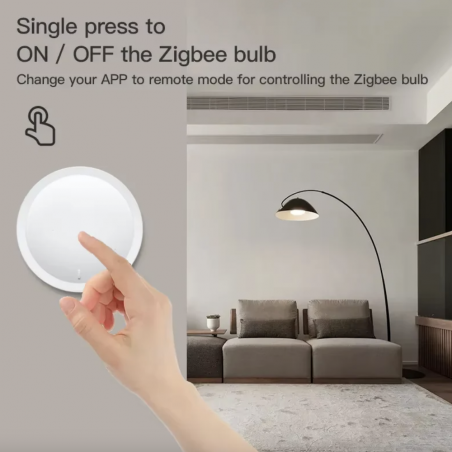 DIYANI Zigbee Rotary Knob – Draaien, Drukken en Scènes Activeren