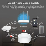 DIYANI Zigbee Rotary Knob – Draaien, Drukken en Scènes Activeren