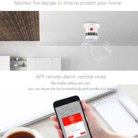 HEIMAN HS1SA-E Zigbee 3.0 Rookmelder
