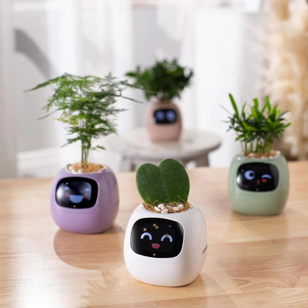 Tuya Ivy Smart Planter – Interactieve WiFi Bloempot met Display