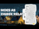 MOES A5 Zigbee DIN-Schienenrelais 63A – Schalter mit Energiemessung