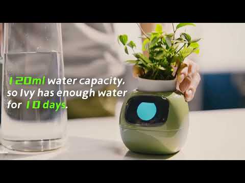 Tuya Ivy Smart Planter – Interactieve WiFi Bloempot met Display