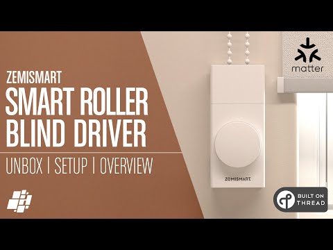 Zemismart MTP1 | Draadloze rolluikmotor (Retrofit) | Matter over Thread