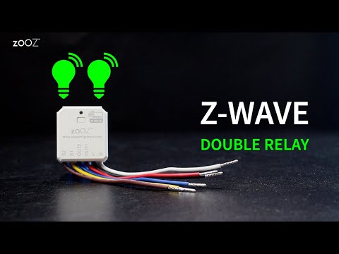 Zooz Dubbel Relais | ZEN52 | Z-Wave Plus 700 EU Serie