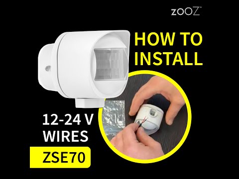 Zooz Buiten-Bewegingssensor | ZSE70 | Z-Wave Plus 800 EU Serie