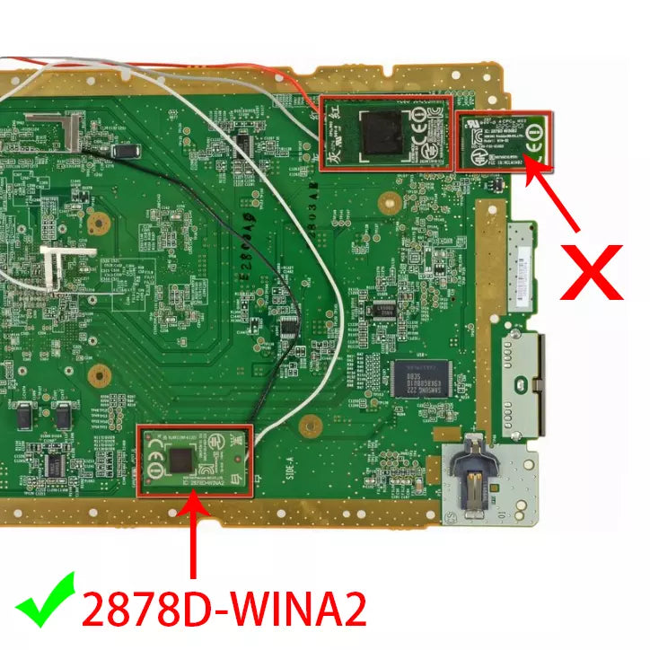 Nintendo Wii U | Bluetooth / WiFi Module - 2878D WIN-A2