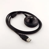 USB 2.0 Verlängerungskabel 150cm mit Standfuß | Für Zigbee oder Z-Wave Dongle
