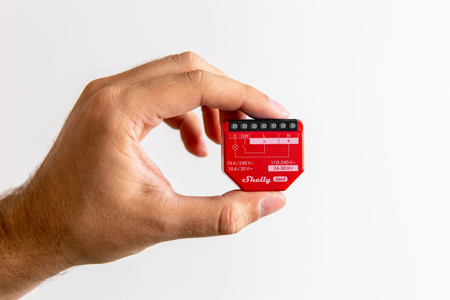 Shelly 1PM Gen3 | Wi-Fi Schakelaar met Energiemeting