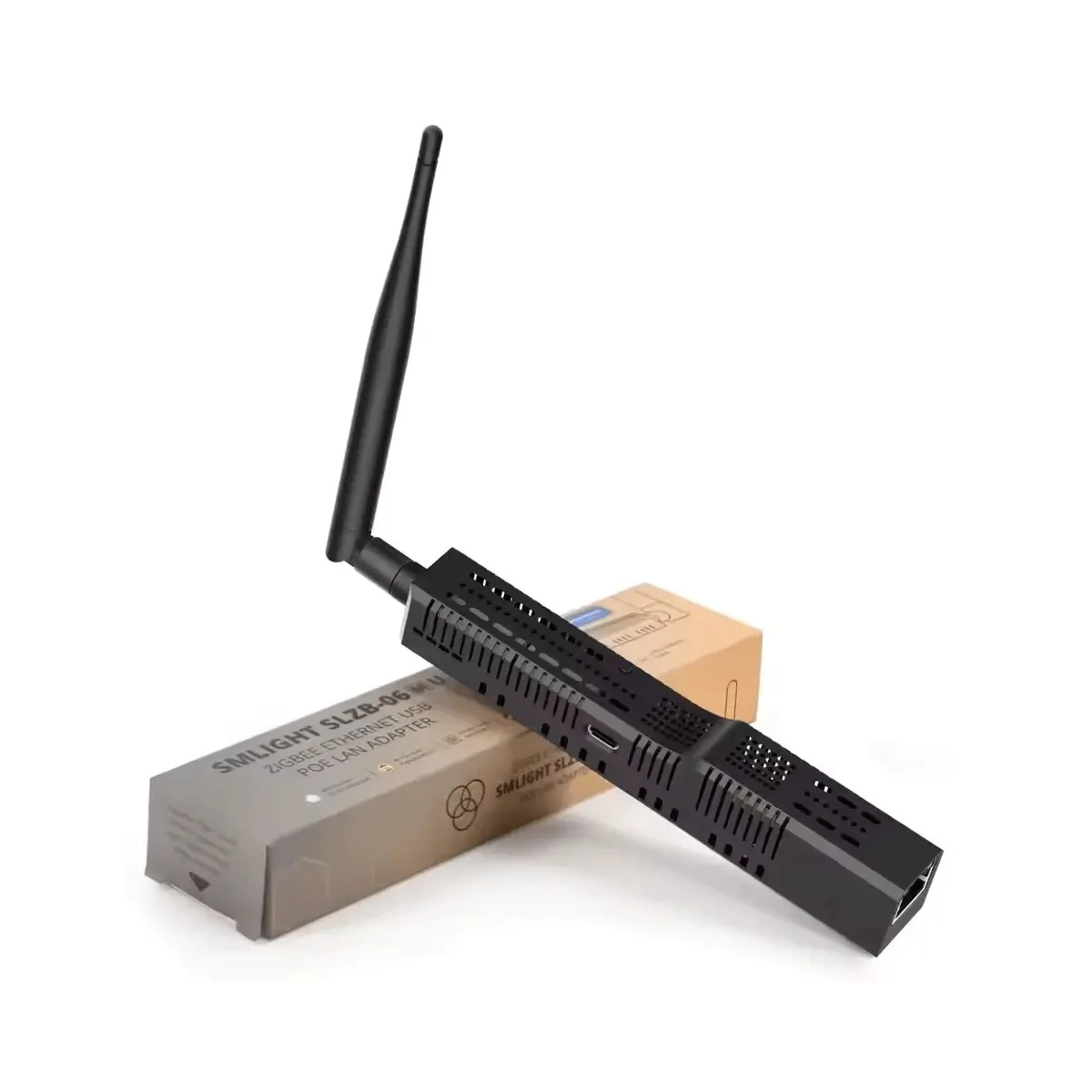 SMLIGHT SLZB-06MU MG21 – Zigbee Ethernet PoE Coördinator voor Home Assistant