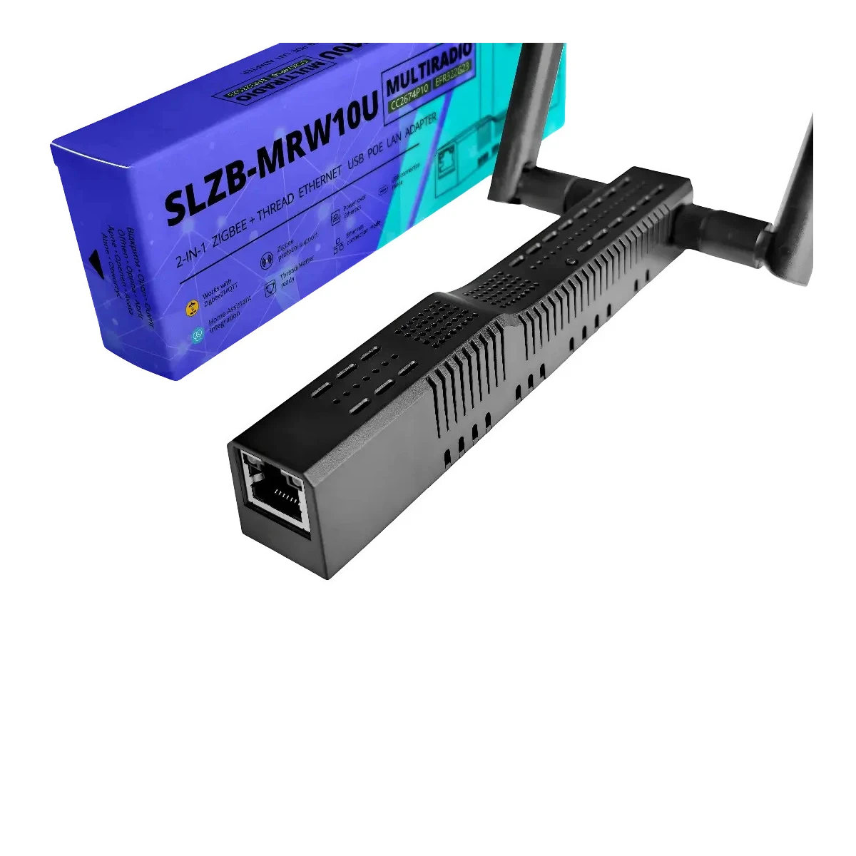 SMLIGHT SLZB-MRW10U Multi-Protocol Adapter | Zigbee 3.0, Z-Wave 800 & Thread