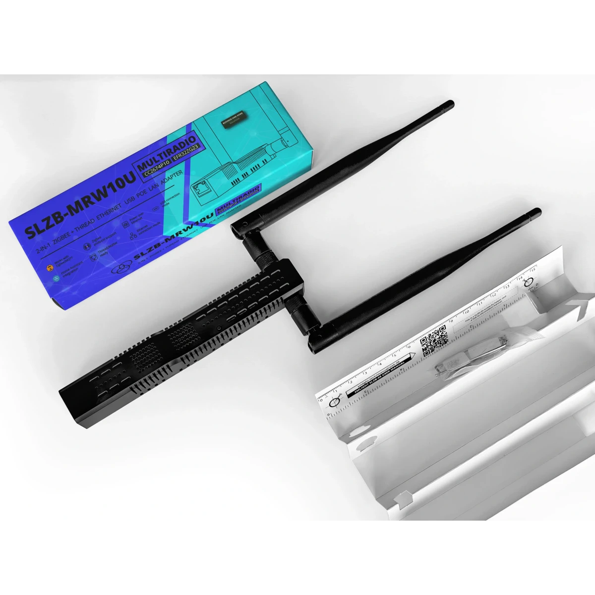 SMLIGHT SLZB-MRW10U Multi-Protocol Adapter | Zigbee 3.0, Z-Wave 800 & Thread