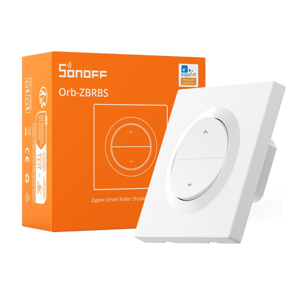 SONOFF MINI-ZBRBS-E | Orb-ZBRBS Zigbee Rollladen-Wandschalter