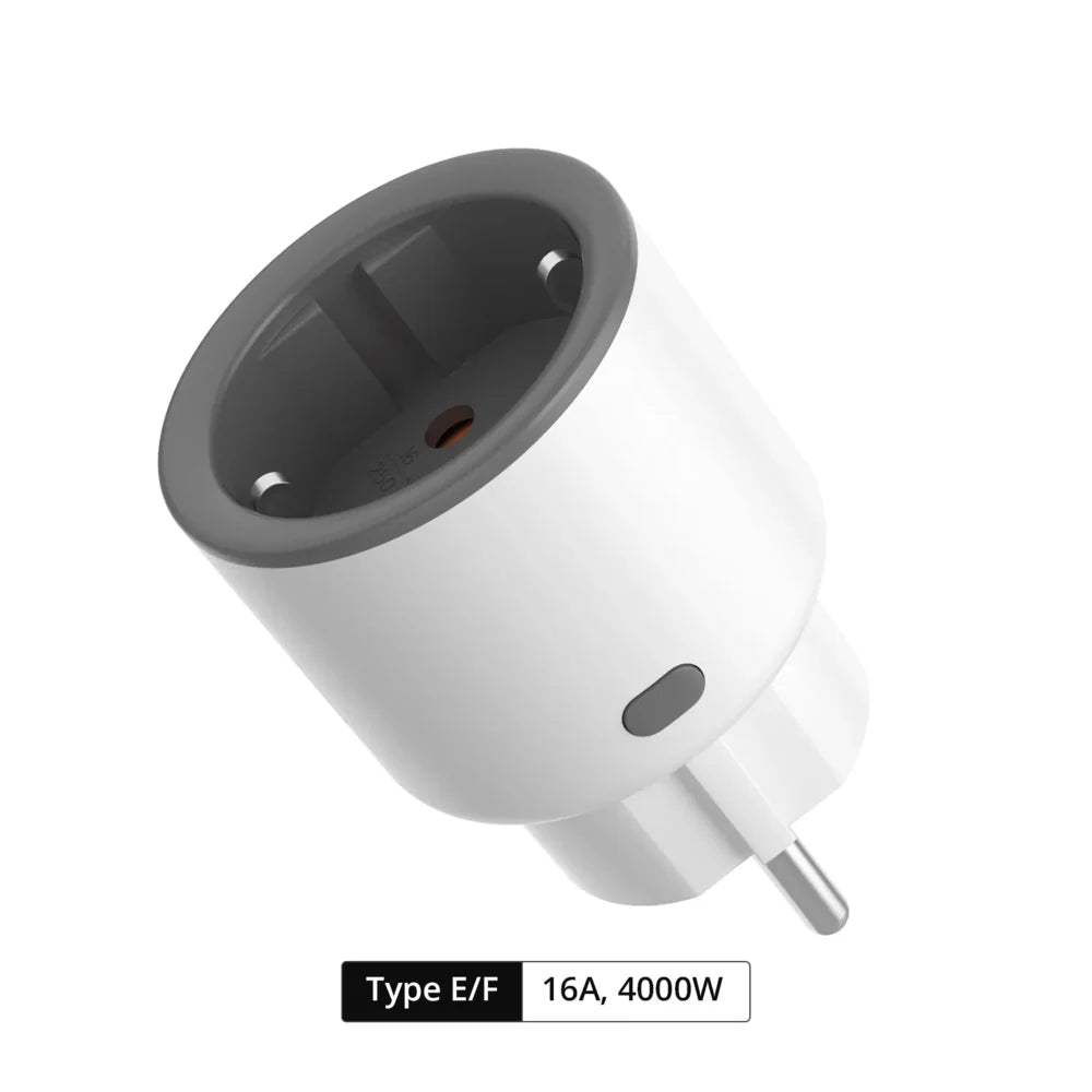 SONOFF iPlug S60ZBTPF Zigbee Slimme Stekker met Energiemeting | 16A | Type F