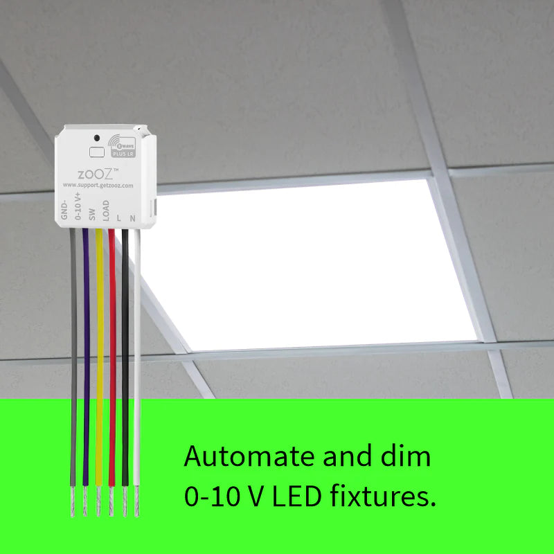 Zooz 0-10 V Dimmer | ZEN54 | Z-Wave Plus 700 EU Serie