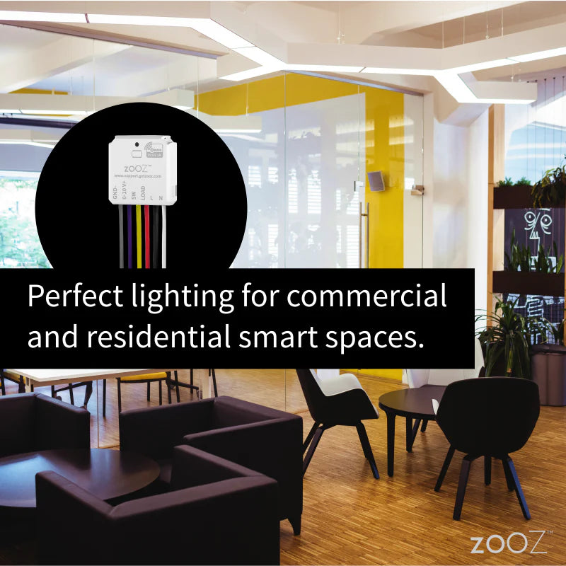 Zooz 0-10 V Dimmer | ZEN54 | Z-Wave Plus 700 EU Serie