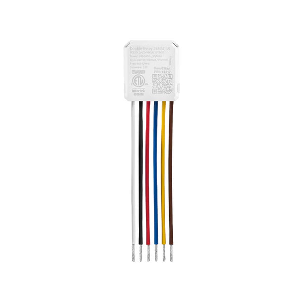 Zooz Dubbel Relais | ZEN52 | Z-Wave Plus 700 EU Serie