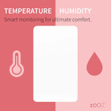 Zooz Temperatuur & Vochtigheid Sensor | ZSE44 | Z-Wave Plus 800 EU Serie