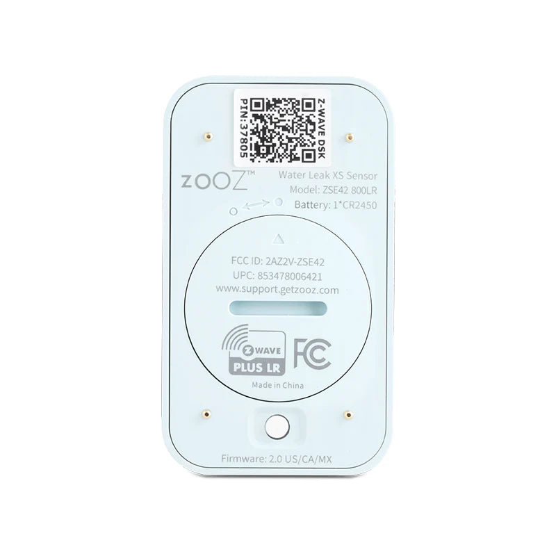 Zooz Waterleksensor | ZSE42 | Z-Wave Plus 800 EU Serie