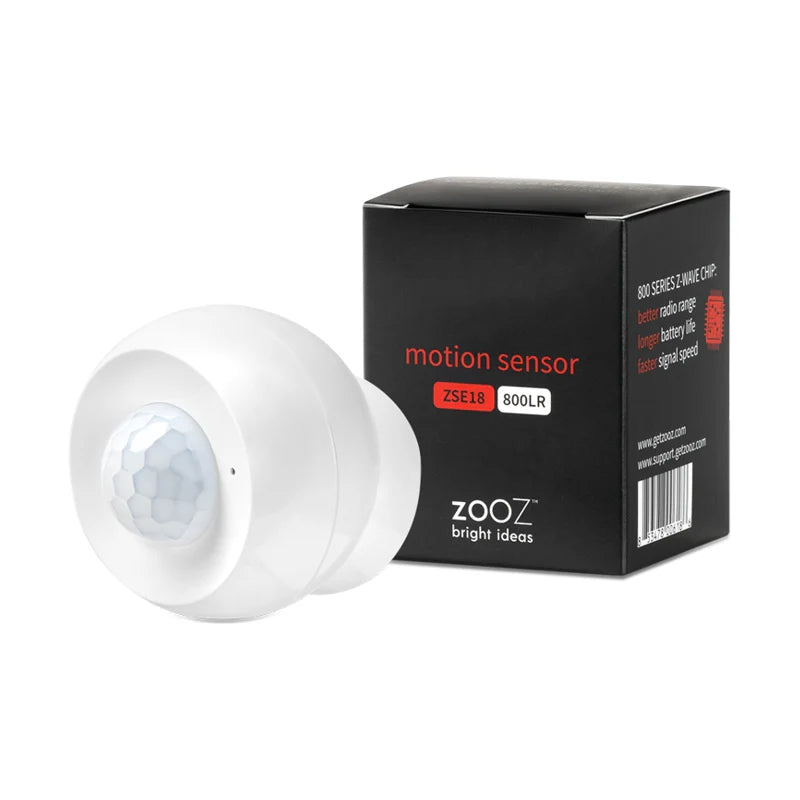 Zooz Bewegingssensor | ZSE18 | Z-Wave Plus 800 EU Serie